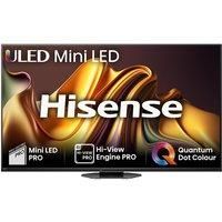 Hisense 65U8NQTUK 65 Inch MiniLED 4K Ultra HD Smart TV Bluetooth WiFi