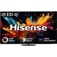 Hisense 65 Inch 120Hz OLED Smart TV 65A85NTUK - Dolby Vision IQ, HDR10+ Adaptive, IMAX Enhanced, Hybrid Log-Gamma (HLG), Vidaa OS with Freely, Youtube, Netflix and Disney+ (2024 Model)