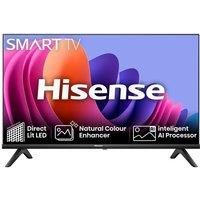 Hisense 32 Inch Smart TV 32A4NTUK - HD Resolution, Natural Colour Enhancer, DTS Virtual:X & Dolby Audio, AI Sports Mode, VIDAA OS with Youtube, Netflix and Disney+ and Freeview Play (2024 Model)