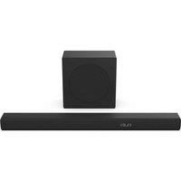 Hisense Soundbar HS3100-6-speaker surround sound system, 480W Total Output Power,6.5”Wireless subwoofer, Rear surround speakers, Dolby Digital Plus and DTS Virtual:X, EzPlay and Bluetooth 5.3