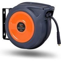 Retractable Hybrid Polymer Spring Driven Air Hose Reel 3/8"x50ft 300PSI 20BAR max