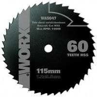 WORX WA5047 WORXSAW 115 mm 60T HSS Blade