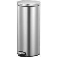 EKO Eva Circular Pedal Bin, 30L – Stainless Steel