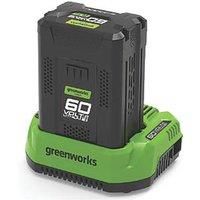 Greenworks 60V 2Ah Lithium-Ion Battery & Universal Charger Kit