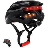 LIVALL BH60SE Tail Spinners, Navigation, Support Calling and SOS System Music Light Bicycle Helmet, Unisex, BH60SE Musik, Rücklicht, Blinker, Navigation, Anruffunktion und SOS-System, black, 55-61cm