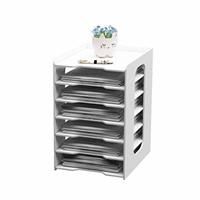 PUNCIA Office Paper Organizer for Desk Desktop File 7Tier A4 (7Tier)