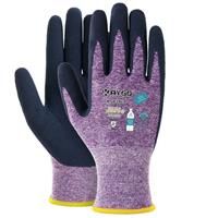 KAYGO Coated Work Gloves for Women Breathable, Latex 3 KGE19L Small)