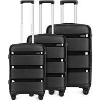 3-Piece Hard Shell Kono Luggage Suitcase Set