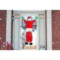 Climbing Wall Santa Claus Decoration In 2 Sizes