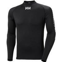 Helly Hansen Men's Waterwear Protective Sailing Rashguard Black S - Black - Male