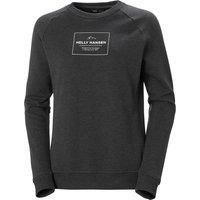 Hellyhansen Women/'s F2F Sweatshirt, Ebony Melange, XS