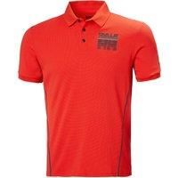 Helly Hansen Men's HP Racing Technical Tactel Polo Shirt Red S