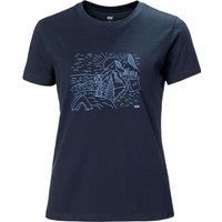 Helly Hansen Women's F2f Organic Cotton T-shirt XS  - Navy Blue - Size: XS - Female