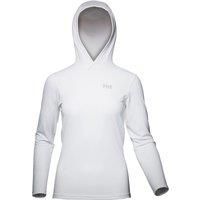 Helly Hansen Women's HH Lifa Active Solen UPF 50+ Hoodie White L - White - Female