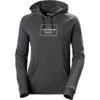 Helly Hansen Women's F2F Cotton Hoodie Black XS - Ebony Melan Black - Female