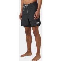 Helly Hansen Men’s HP Curve Board Shorts 7” Grey 38 - Ebony Grey - Male