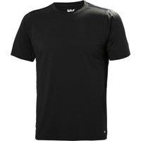 Helly Hansen Mens Tech Trail Short Sleeve T-Shirt - Black, XL