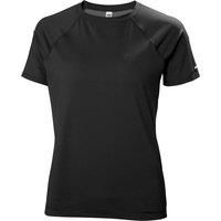 Helly Hansen Womens W Tech Trail Short Sleeve T-Shirt - Black, XS