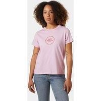 Helly-Hansen Women/'s Core Graphic T-Shirt, 052 Cherry Blossom, S