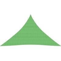 Sunshade Sail 160 g/m Light Green 4x4x5.8 m HDPE