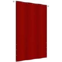 Balcony Screen Red 140x240 cm Oxford Fabric