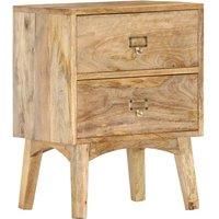 Bedside Cabinet 40x35x55 cm Solid Mango Wood