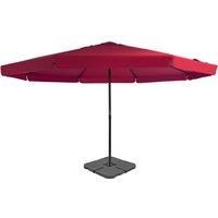 Outdoor Umbrella with Portable Base Red