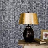 Noordwand Vintage Deluxe Wallpaper Course Fabric Look Dark Grey