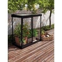 Palram - Canopia Ivy 4x2 Mini Greenhouse - Black