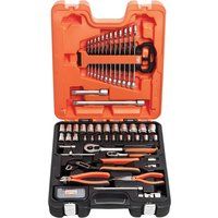 Bahco S81MIX Socket & Plier Set, 1/2" and 1/4" Drive, 81 Pieces