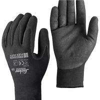 Snickers Precision Flex Duty Gloves - Black/Black - 8