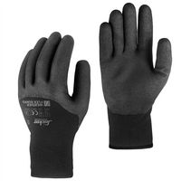 Snickers Weather Flex Guard Gloves - Black/Black - 8