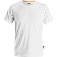 Snickers 2526 Mens Allround Work Organic Cotton T Shirt White XS