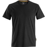 Snickers 2526 Mens Allround Work Organic Cotton T Shirt Black XL