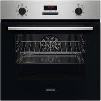 Zanussi ZOHTC2X2 Silver Multifunction 65L Single Electric Oven - With LED Timer