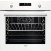 AEG BPS555060W Built-In Electric Single Oven - White