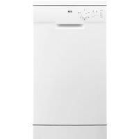 AEG FFX52507ZW Dishwasher 5000, Freestanding Dishwasher with AirDry Technology, 10 Settings, Customisable Space with MaxiFlex Drawer, Quik Program, 46 dB, 45cm, White, Class E