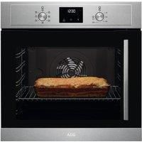 AEG 6000 Series BCX335L11M Built In Electric Single Oven - Stainless Steel - A Rated, Stainless Steel