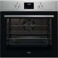 AEG 6000 SurroundCook BCX33501KM Built In Electric Single Oven - Stainless Steel - A Rated, Stainless Steel