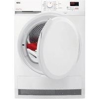 AEG 7000 SENSIDRY TR709G0Z 7Kg Heat Pump Tumble Dryer - White - A+++ Rated, White