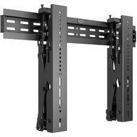 MULTIBRACKETS M Public Video Push Fixed 37 - 70" TV Bracket, Silver/Grey,Black