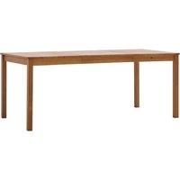 Dining Table Honey Brown 180x90x73 cm Pinewood