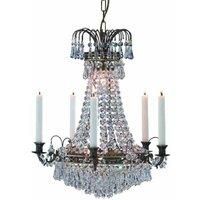 Marksljd Magnificent candle chandelier Lck 48 cm