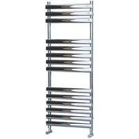 Towelrads Dorney Towel warmer 1200 x 500 1221 BTUs  Chrome