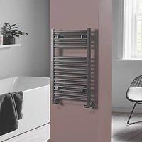 Towelrads Pisa Straight Towel Rail Radiator - Anthracite 800x500