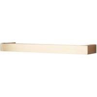 Towelrads Elcot Brushed Brass Dry Electric Towel Bar - 450mm (1 Bar)