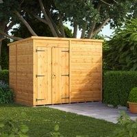 Power Pent Garden Shed | Power Sheds | Wood Shiplap T&G | Sizes 6x6, 8x4, 8x6