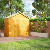 Power Apex 4' x 8' Windowless Garden Shed