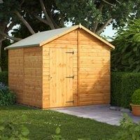 Power Apex 8' x 8' Windowless Garden Shed