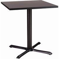 Elliot Black Table Base Square Laminate Top